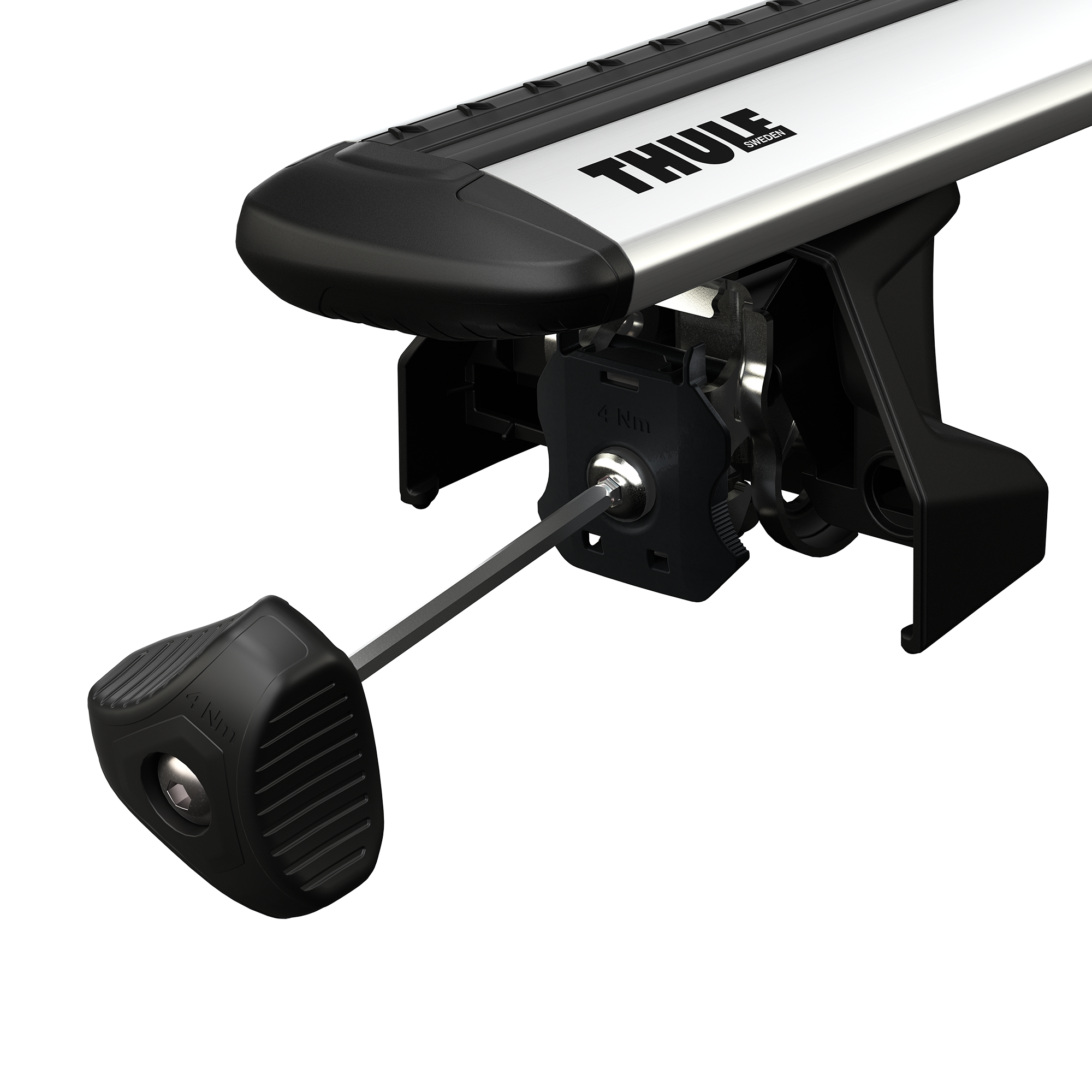 Fiat Doblo Combi LCV (2023 - Present) Thule WingBar Evo 135cm Kit - Fixed Points - 7015