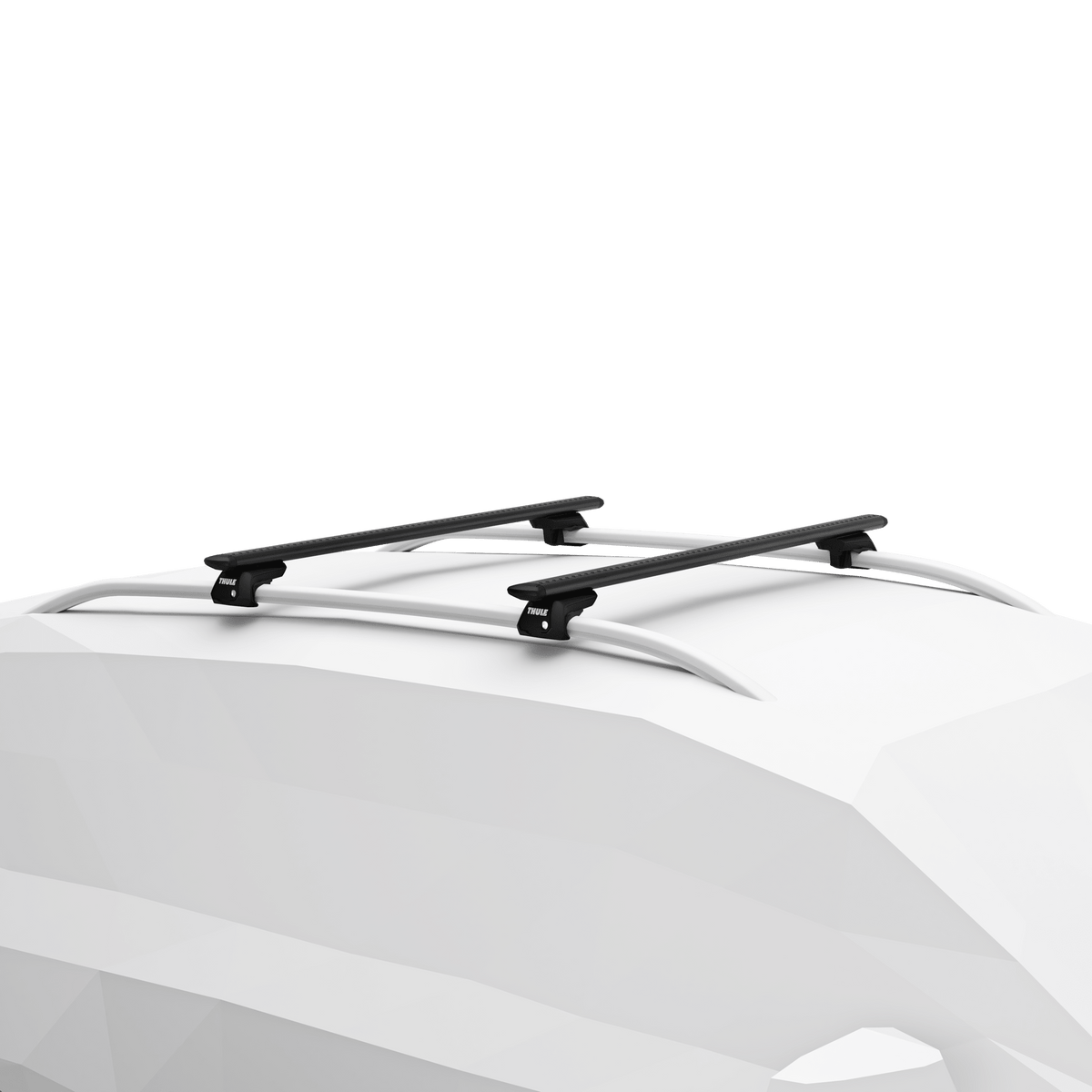 Citroen Berlingo Combi LCV (2002 - 2008) Thule WingBar Evo Black 108cm Kit - Raised Rails