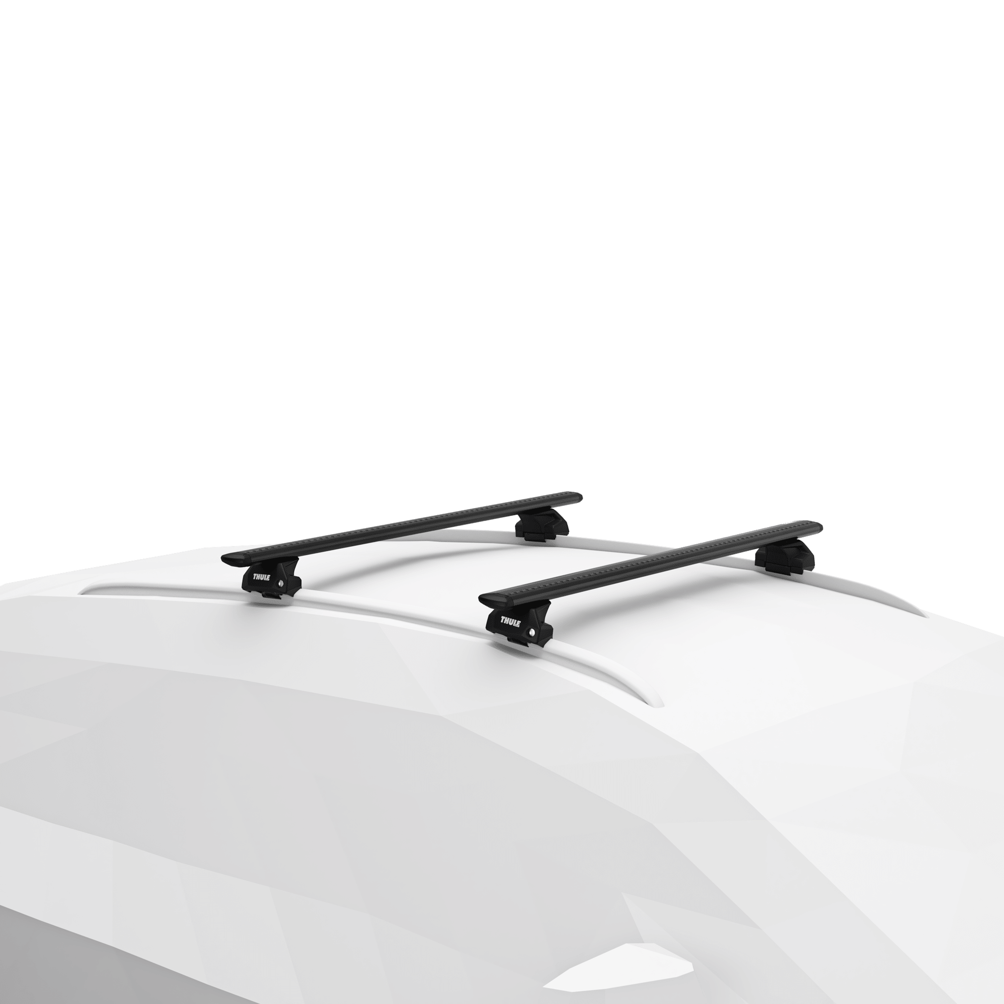 Ford Transit Connect 240 Combi LWB LCV (2018 - Present) Thule WingBar Evo Black 127cm Kit - Flush Rails - 6032