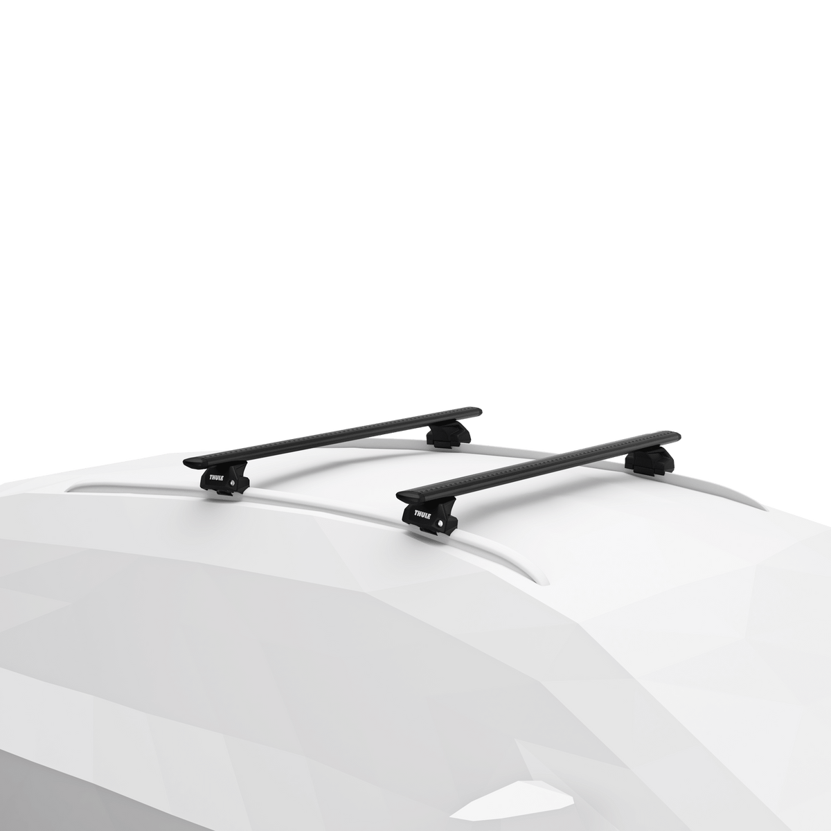 Chevrolet Tahoe 4-door SUV (2015 - 2020) Thule WingBar Evo Black 150cm Kit - Flush Rails - 6130
