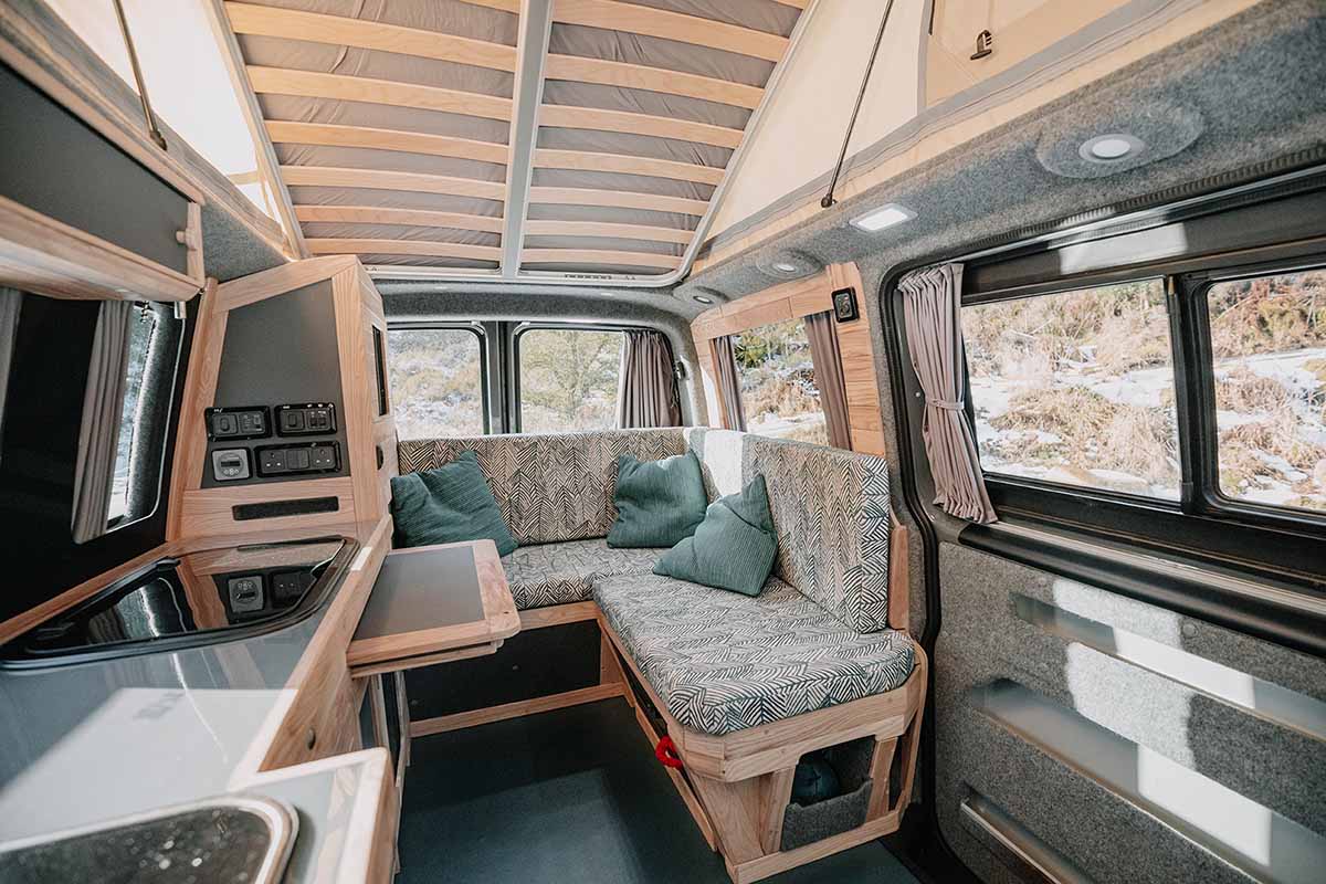 Volkswagen T6.1 interior furniture and upholstery