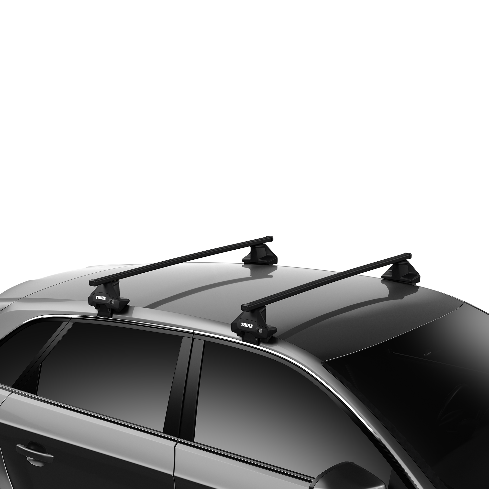 Citroen C3 Aircross SUV (2024 - Present) Thule SquareBar Evo 127cm Kit - Normal Roof - 5440