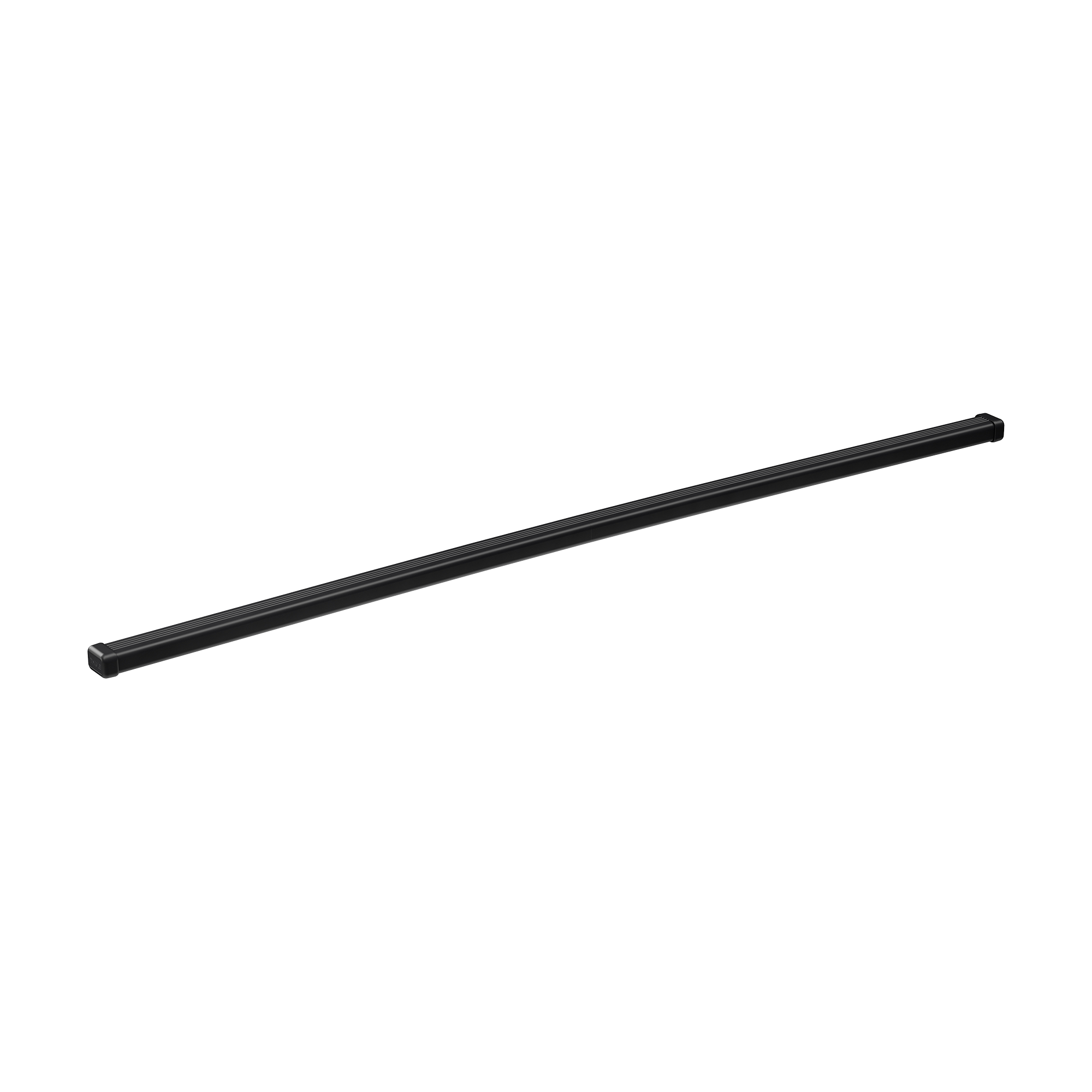 Chevrolet Nova Hatchback Hatchback (1986 - 1988) Thule SquareBar Evo 135cm Kit - Rain Gutters