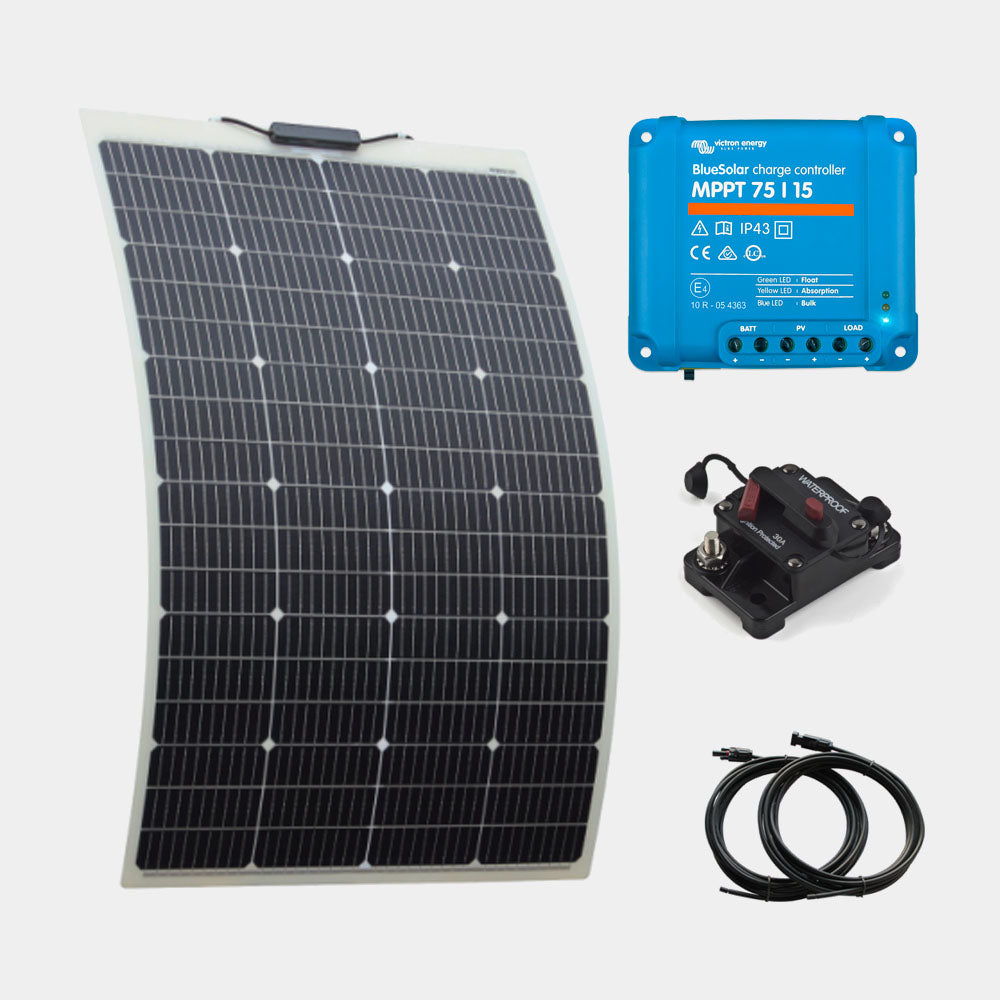 150W Semi Flexible Solar Kit