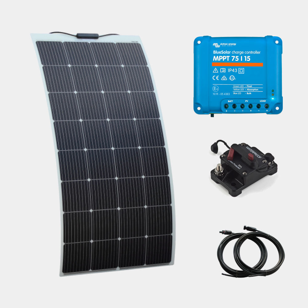200W Semi Flexible Solar Kit